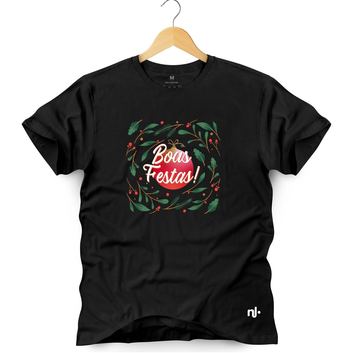 Camiseta Masculina Boas Festas