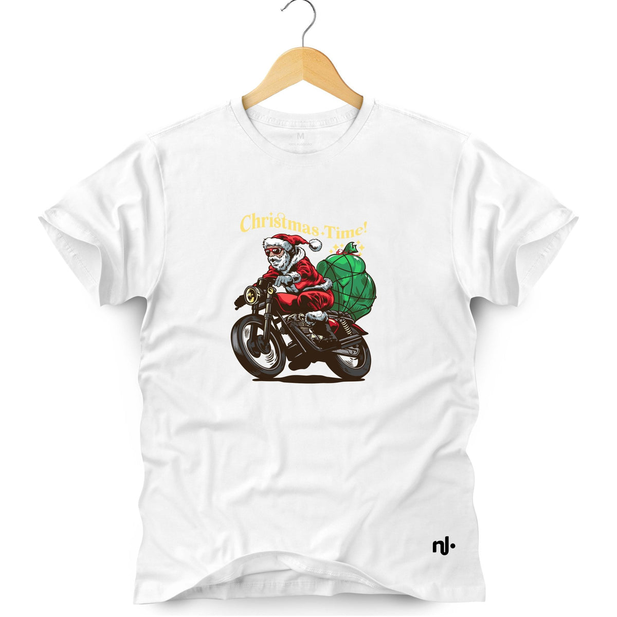 Camiseta Masculina Noel Moto