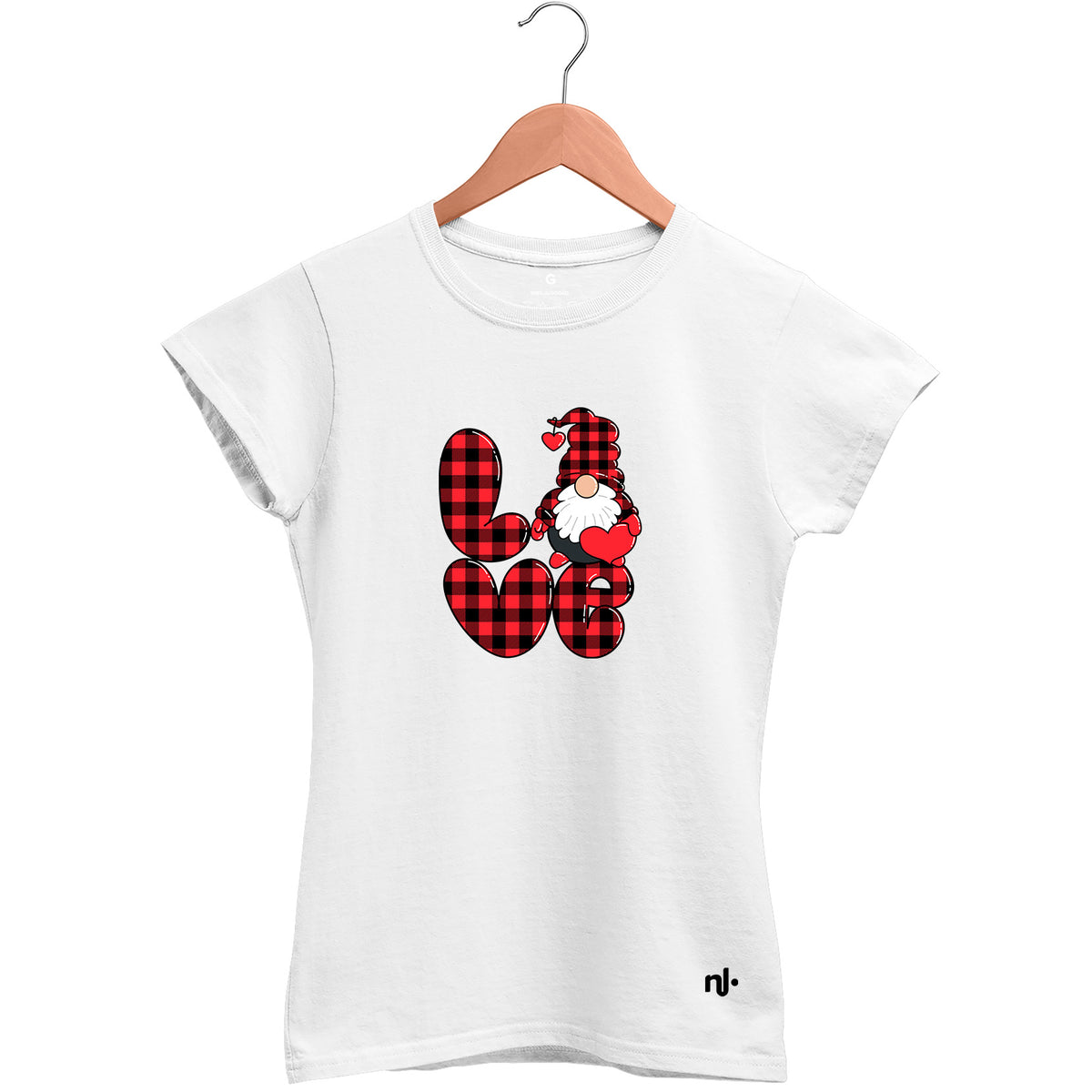 Camiseta Feminina Babylook Love