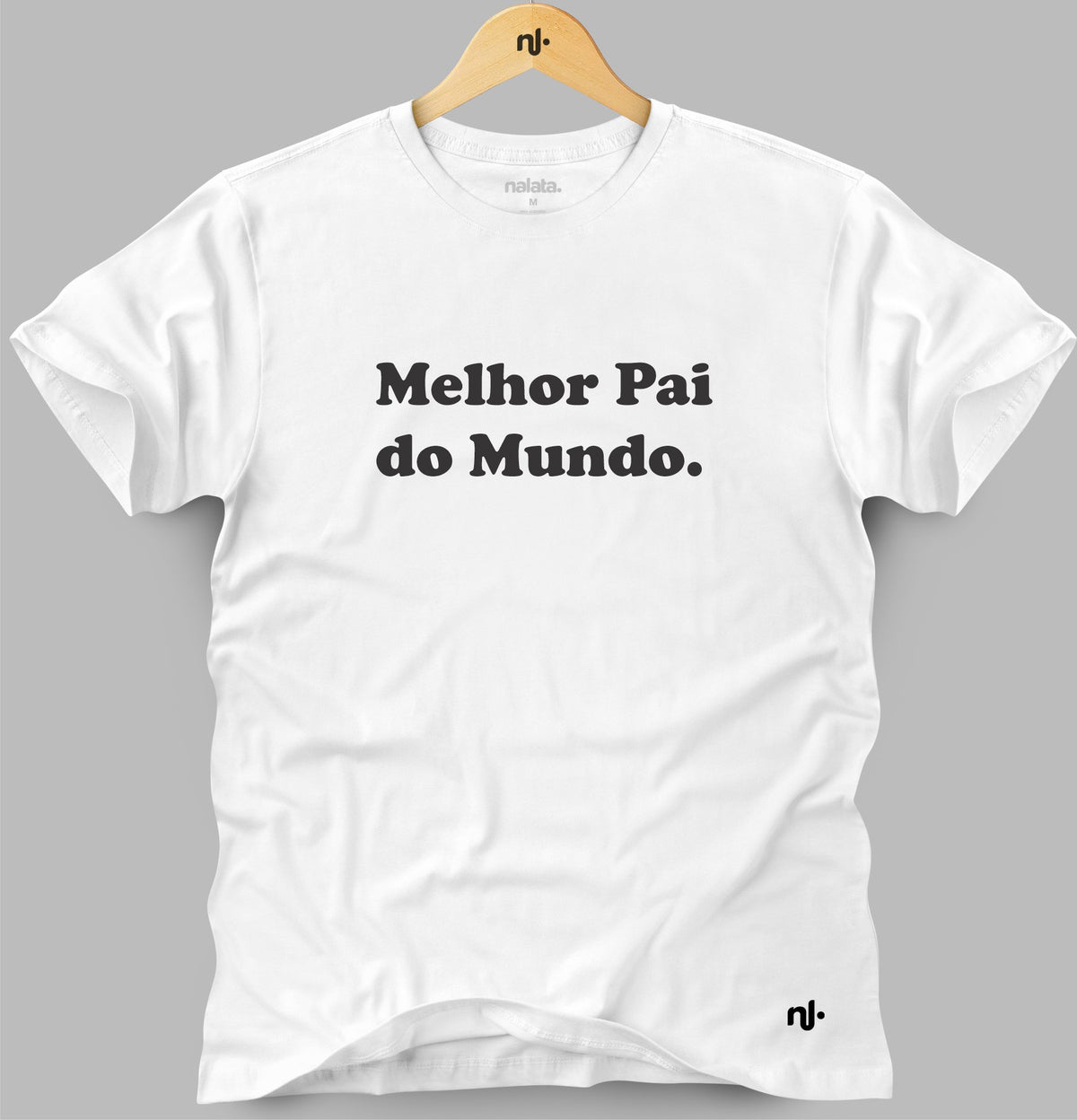 Camiseta Masculina - Melhor Pai do Mundo.