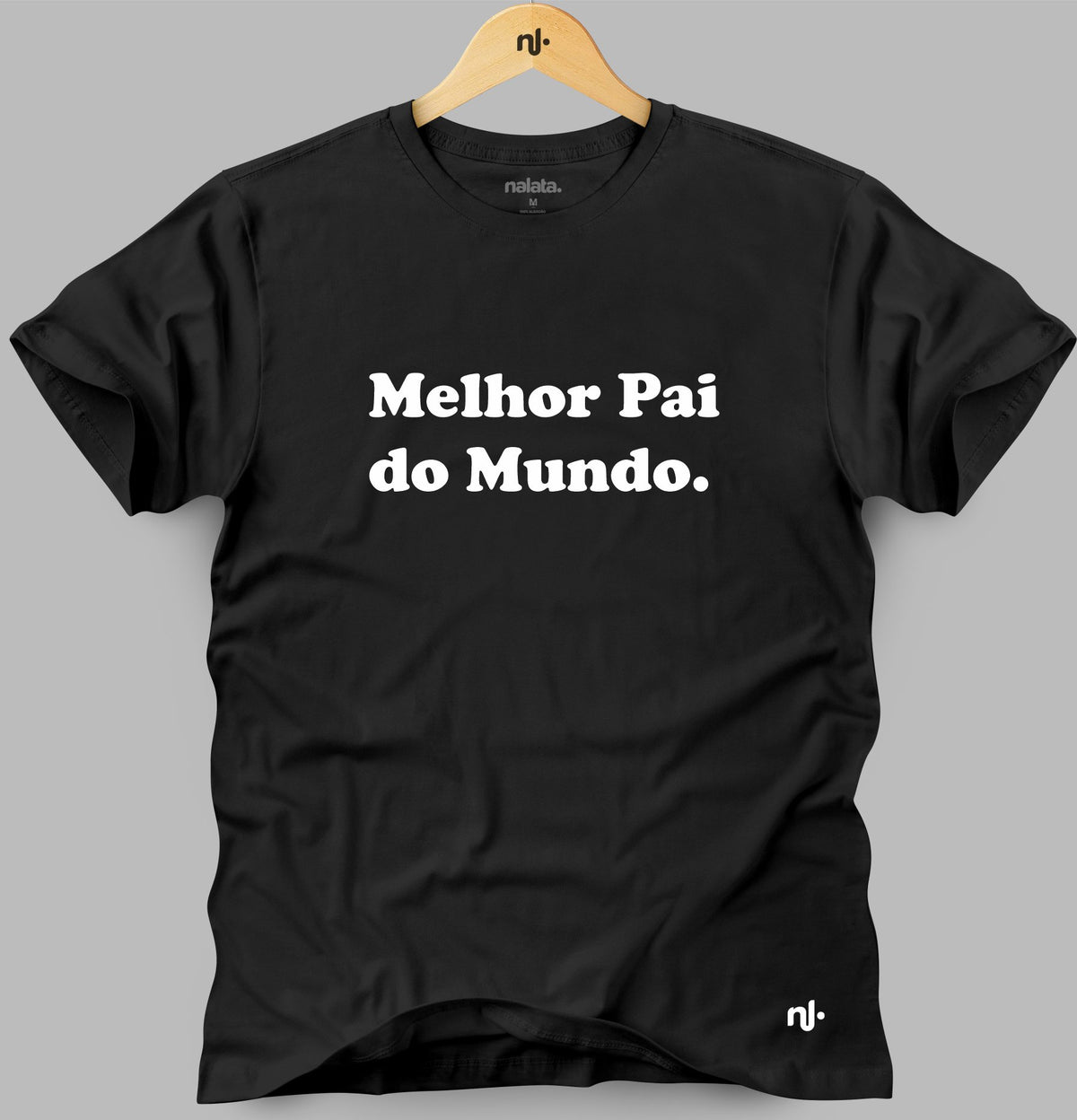 Camiseta Masculina - Melhor Pai do Mundo.