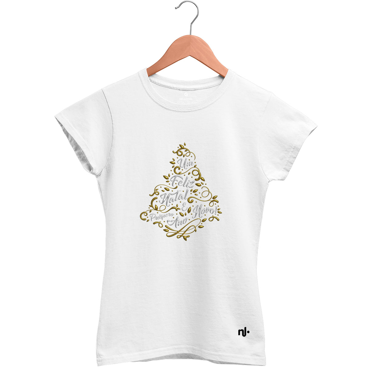 Camiseta Feminina Babylook Árvore