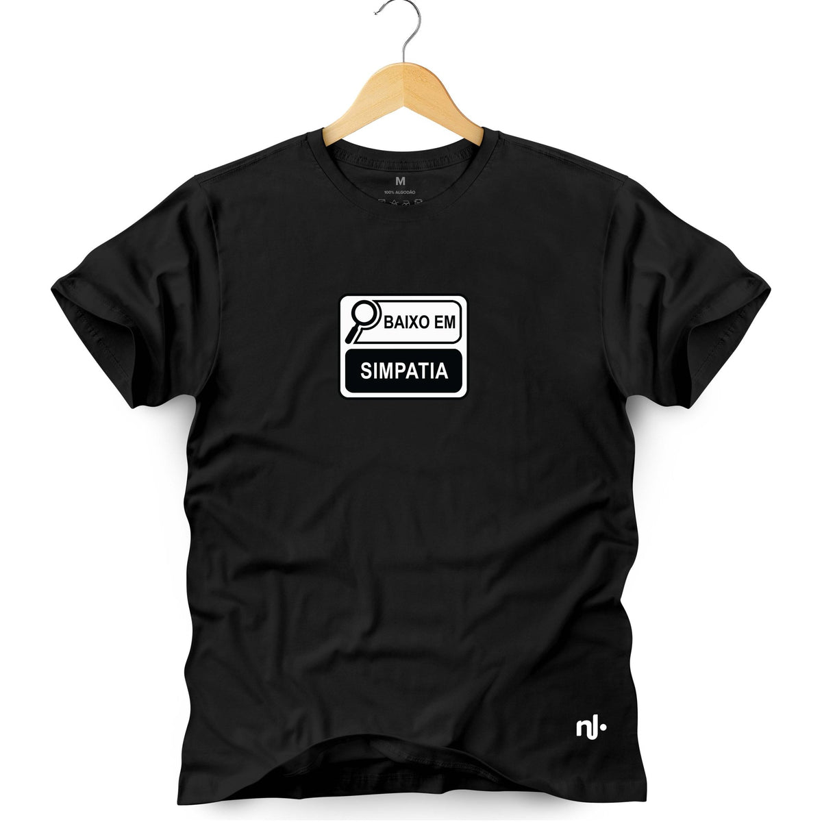 Camiseta Masculina Baixo em Simpatia