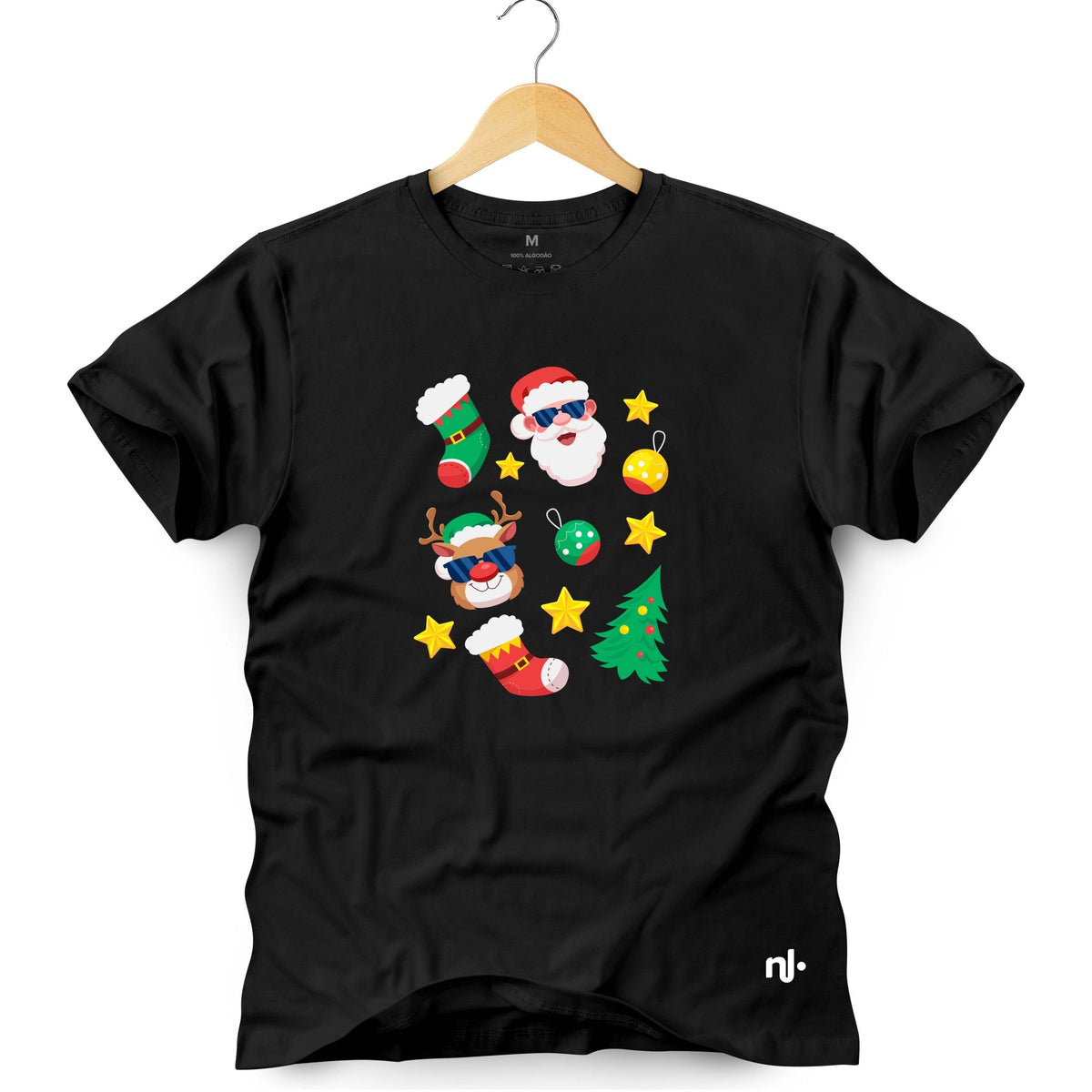 Camiseta Masculina Cool Santa