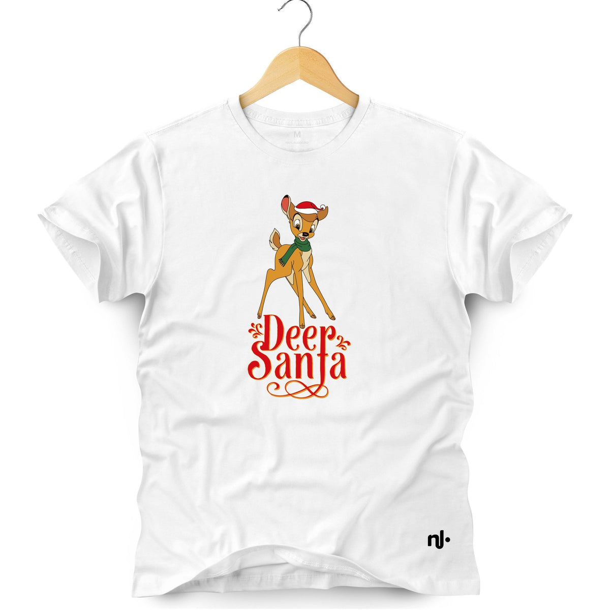 Camiseta Masculina Deer Santa