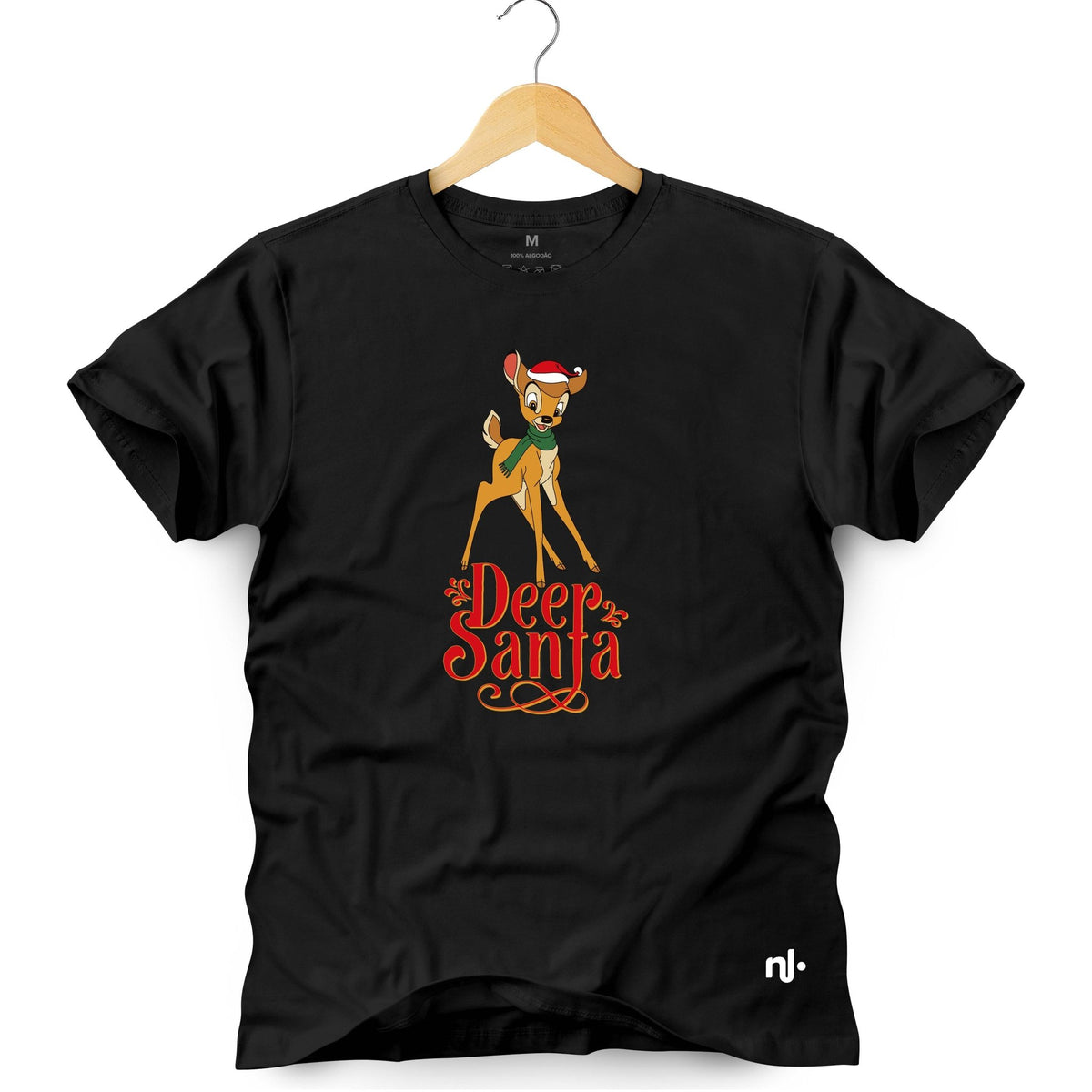 Camiseta Masculina Deer Santa