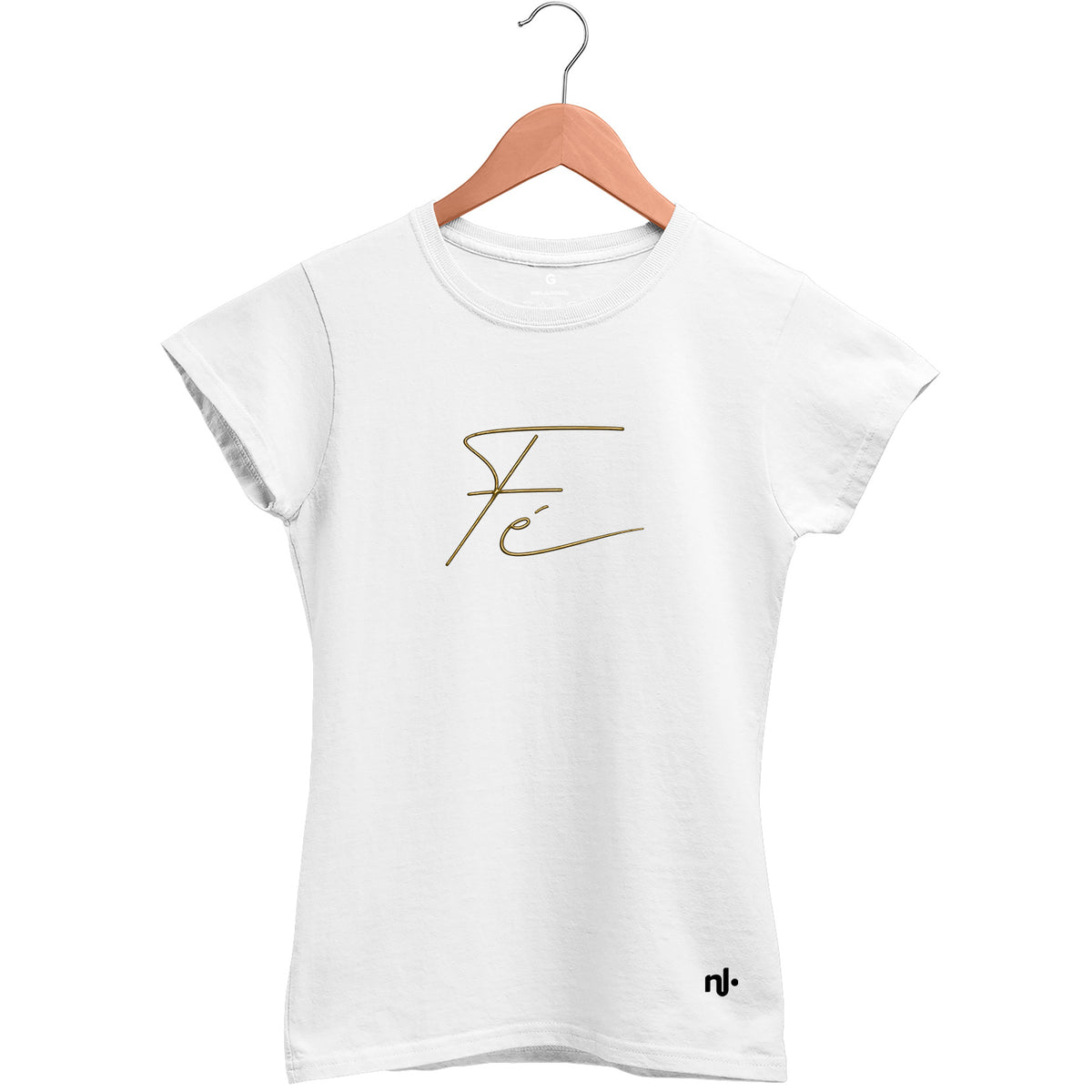 Camiseta Feminina Babylook Fé