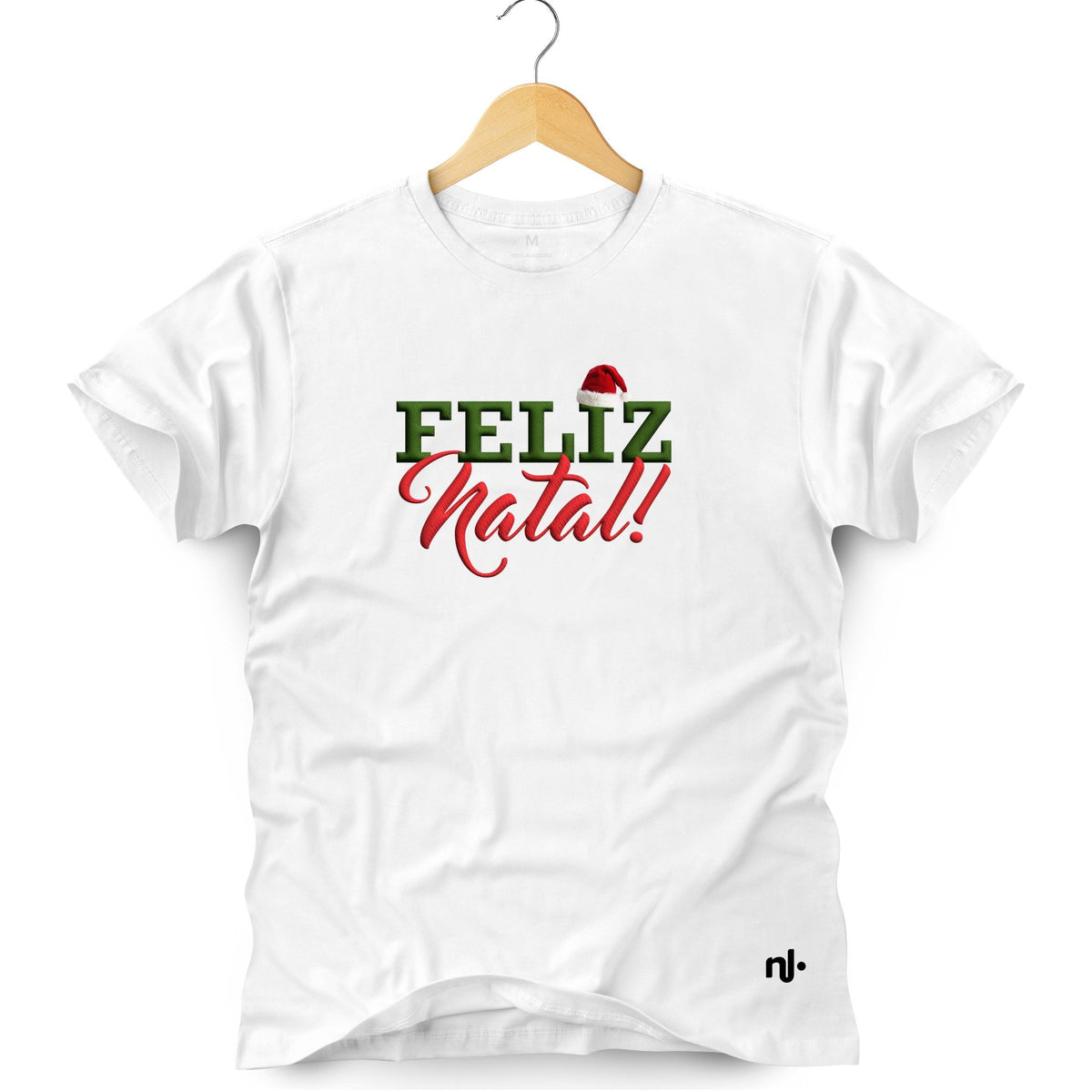 Camiseta Masculina Feliz Natal!