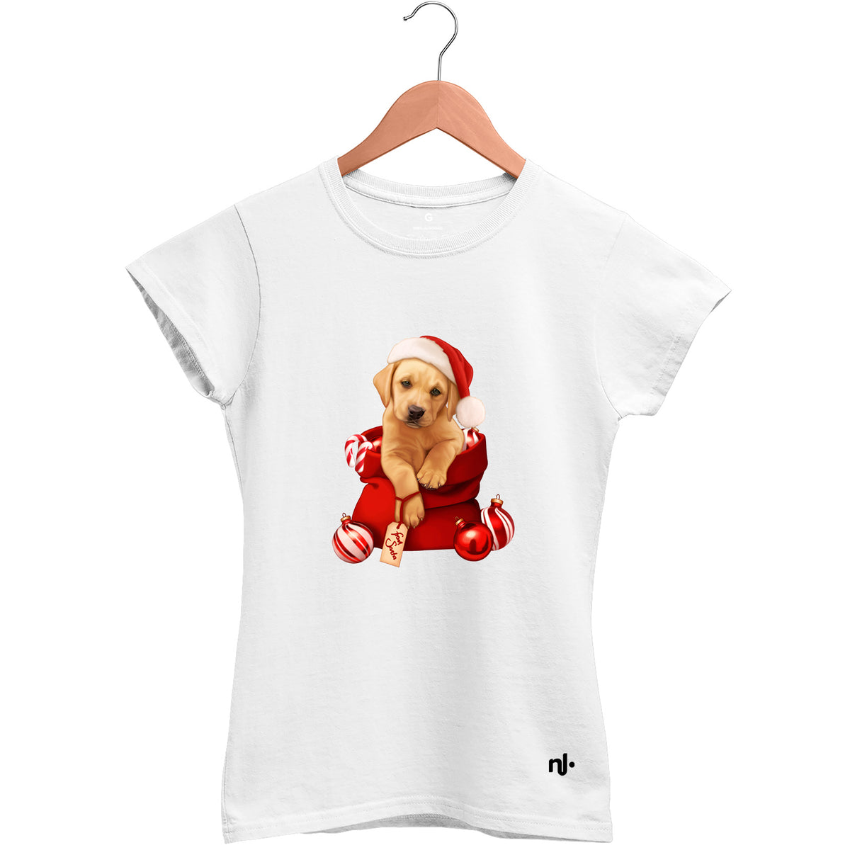 Camiseta Feminina Babylook Filhote Natal