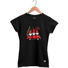 Camiseta Feminina Babylook Gnomos