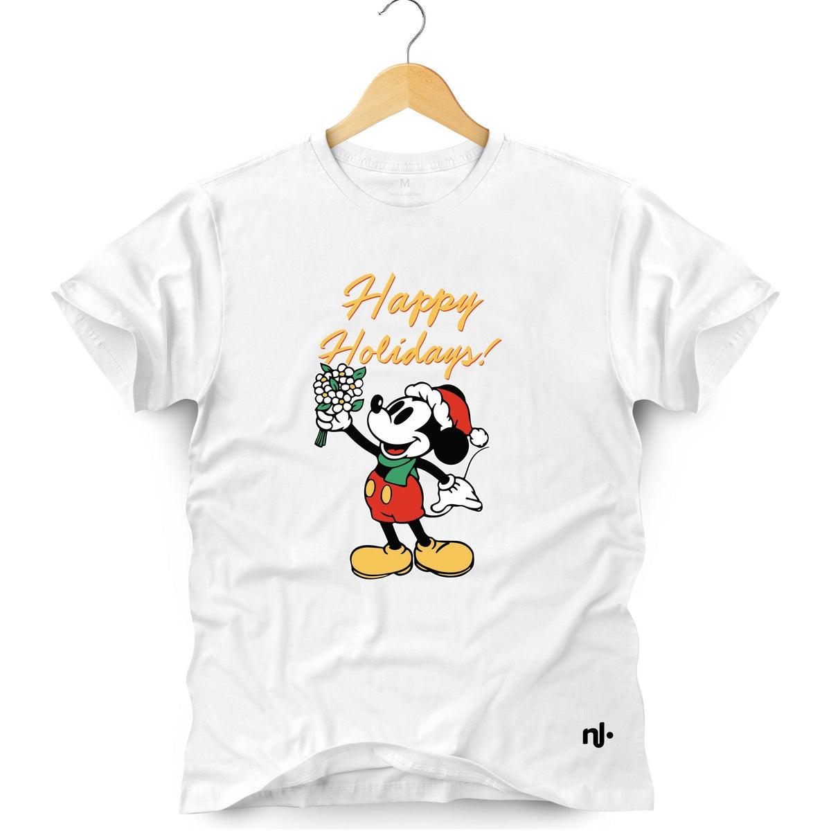 Camiseta Masculina Happy Holidays