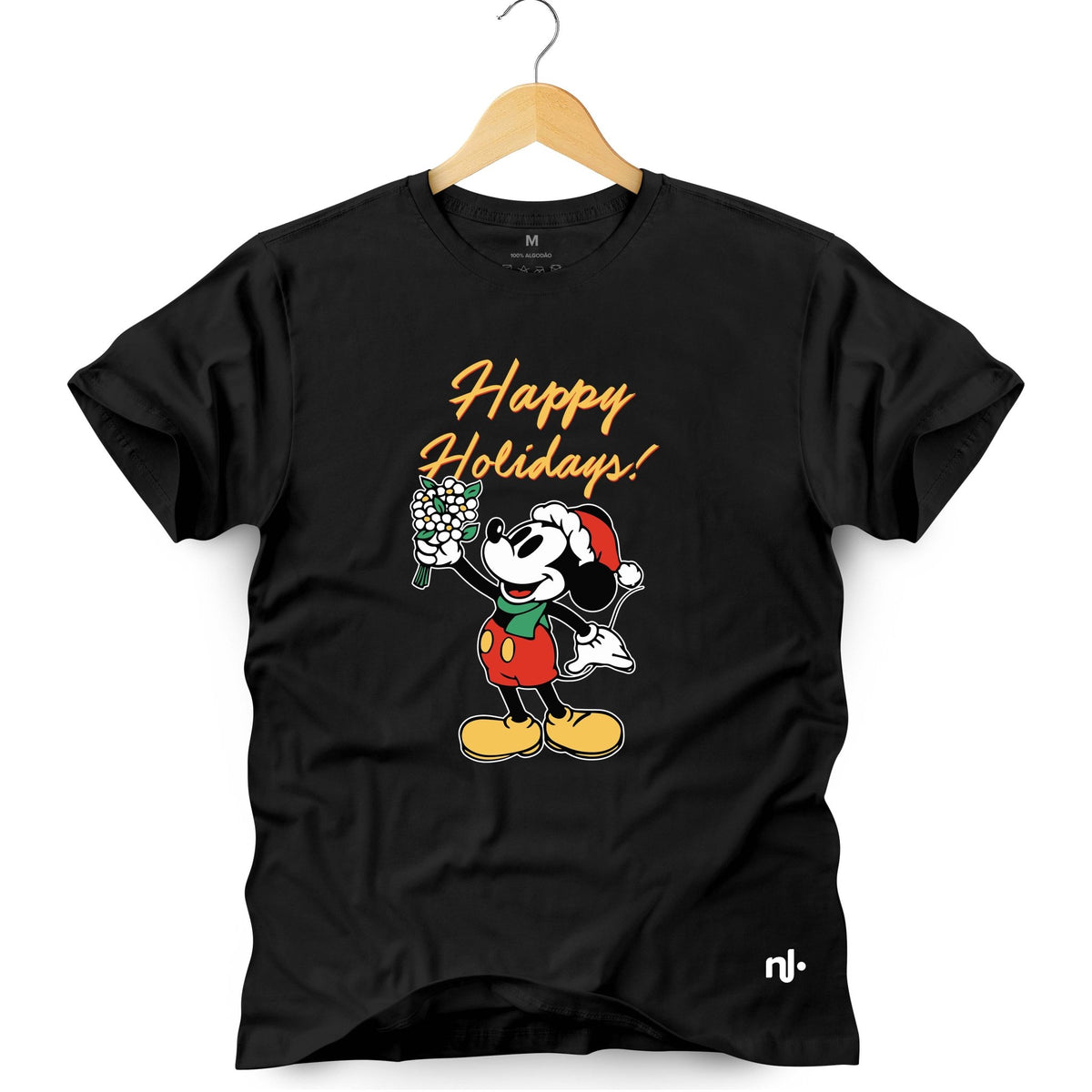 Camiseta Masculina Happy Holidays