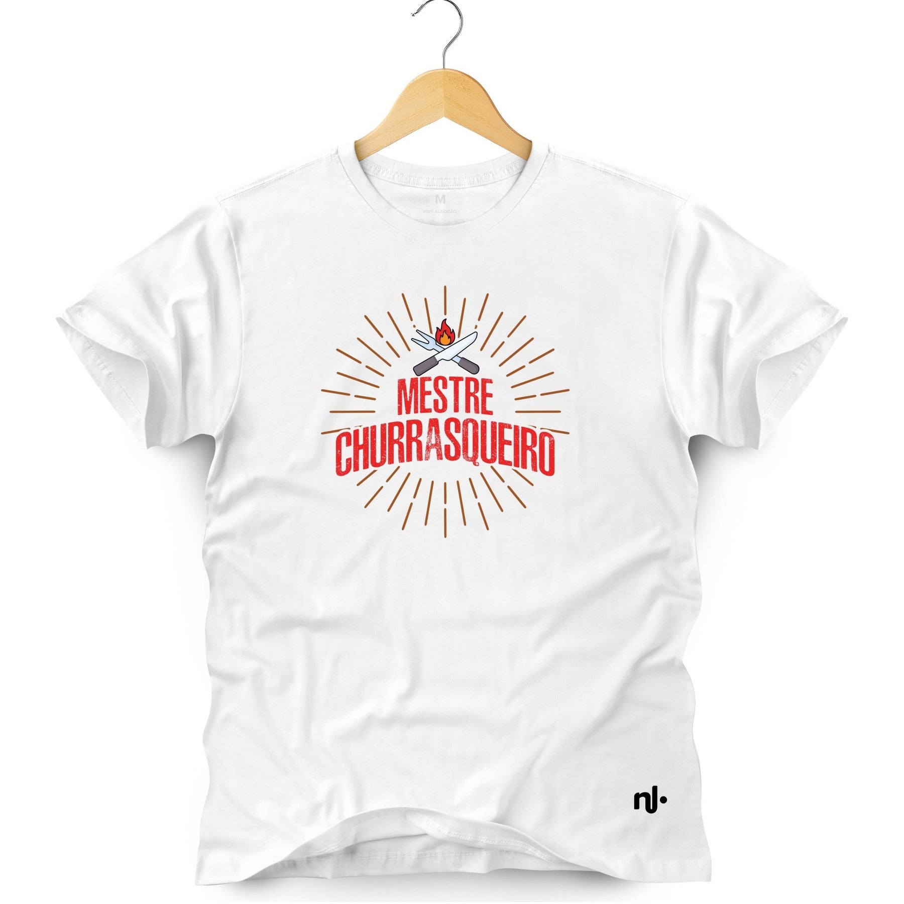 Camiseta Masculina Mestre Churrasqueiro