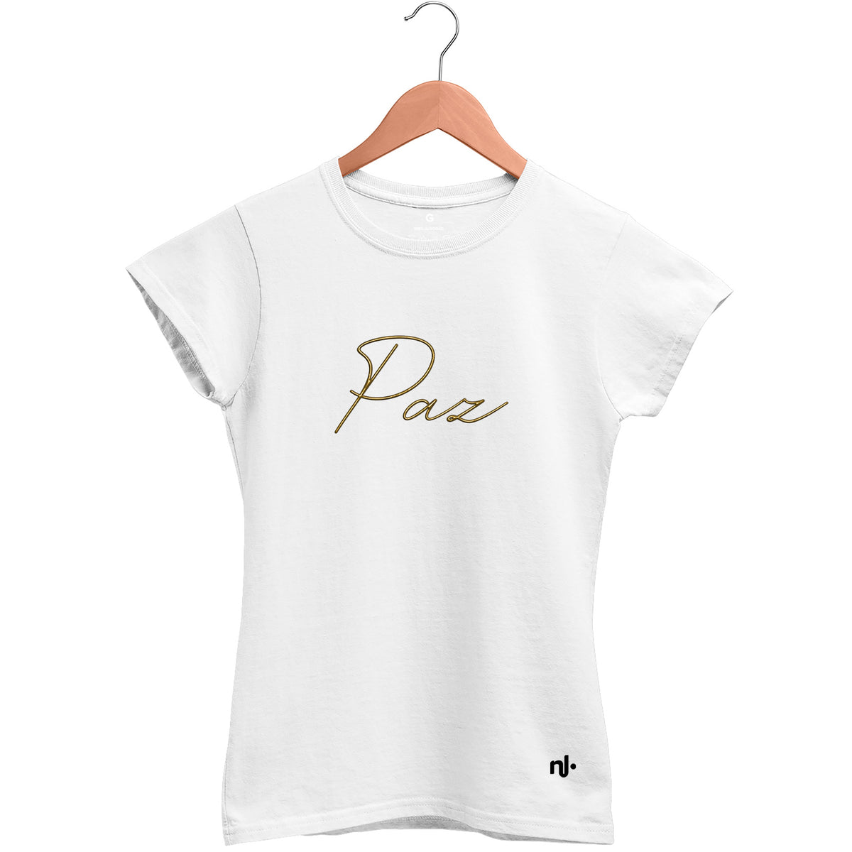 Camiseta Feminina Babylook Paz