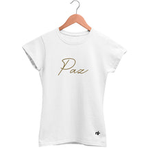 Camiseta Feminina Babylook Paz