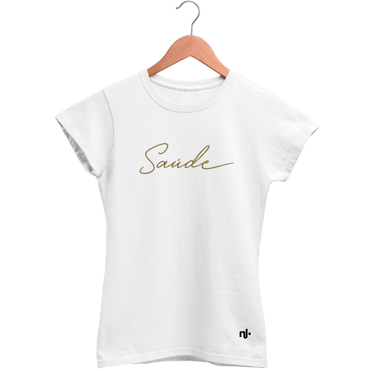 Camiseta Feminina Babylook Saúde